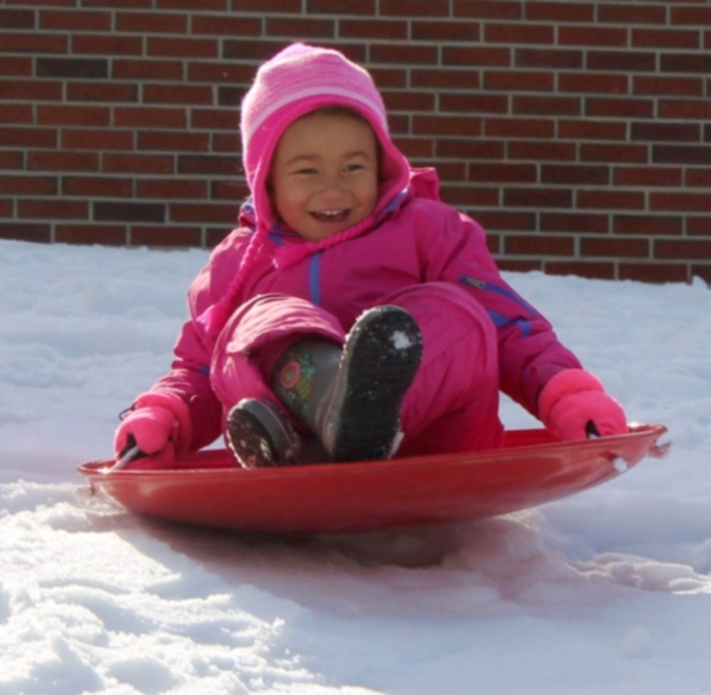 Sledz 45Inch Mega Snow Disc Sled Red Vanzant Auctions