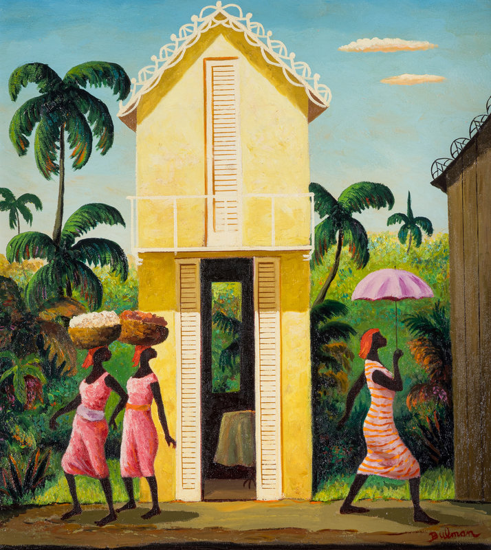 Orville Bulman
(American, 1904-1978)
La belle du village, 1958
