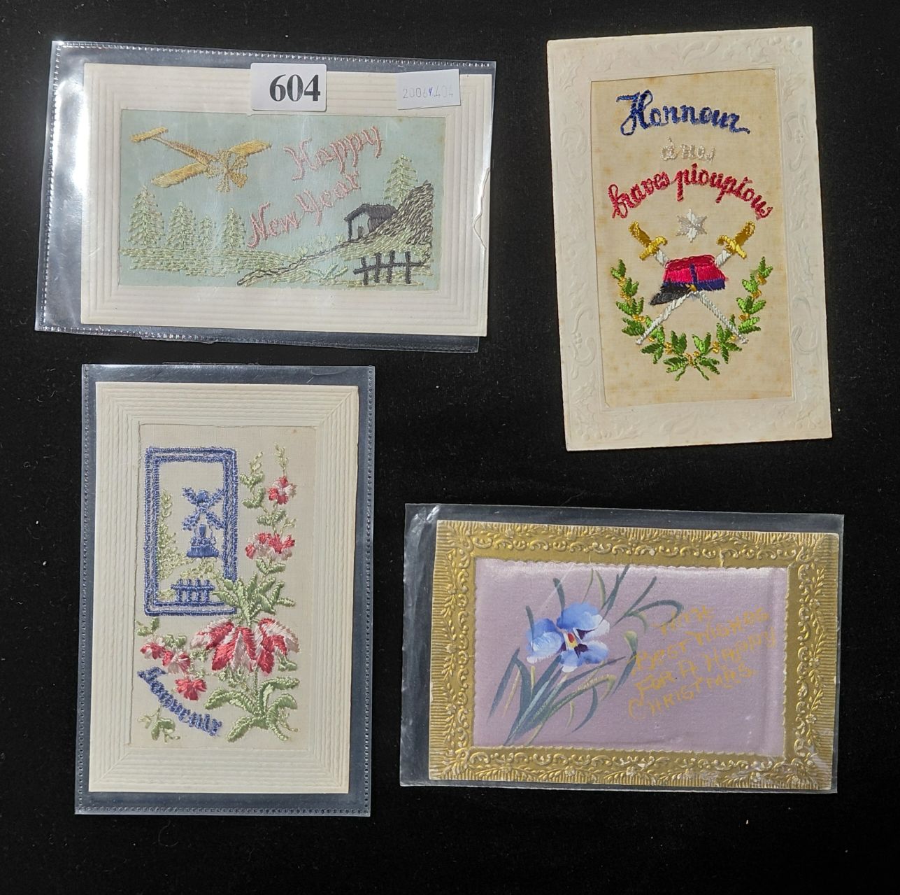 604 · SILK POSTCARDS - SEASONAL