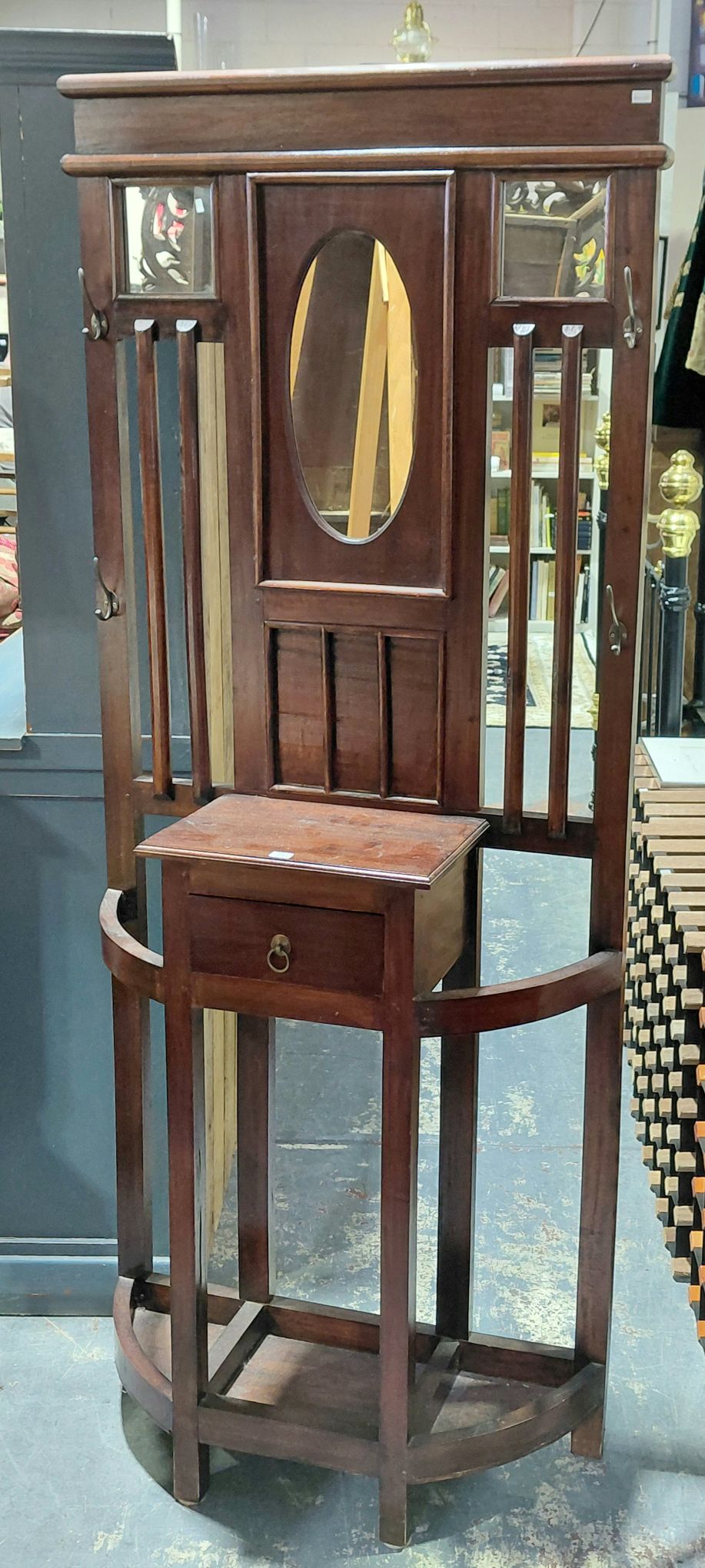 Edwardian Style Hall Stand