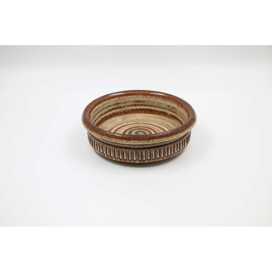 Einar Johansen for Soholm Denmark - Spiral Design ceramic dish