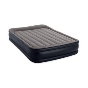 Intex Delux Queen Airbed With Fiber-Tech Built-in Pump|