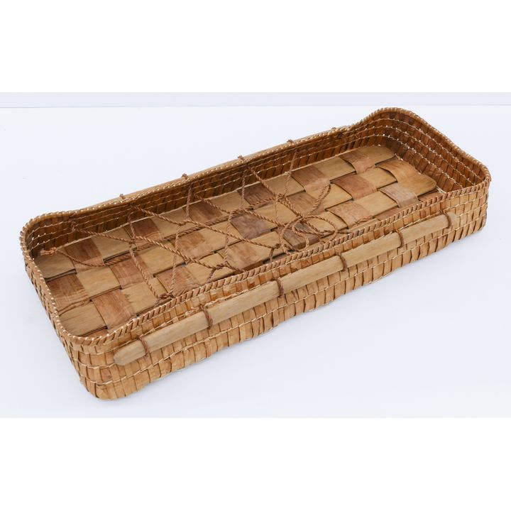 Northwest Coast Native Basketry Cradle