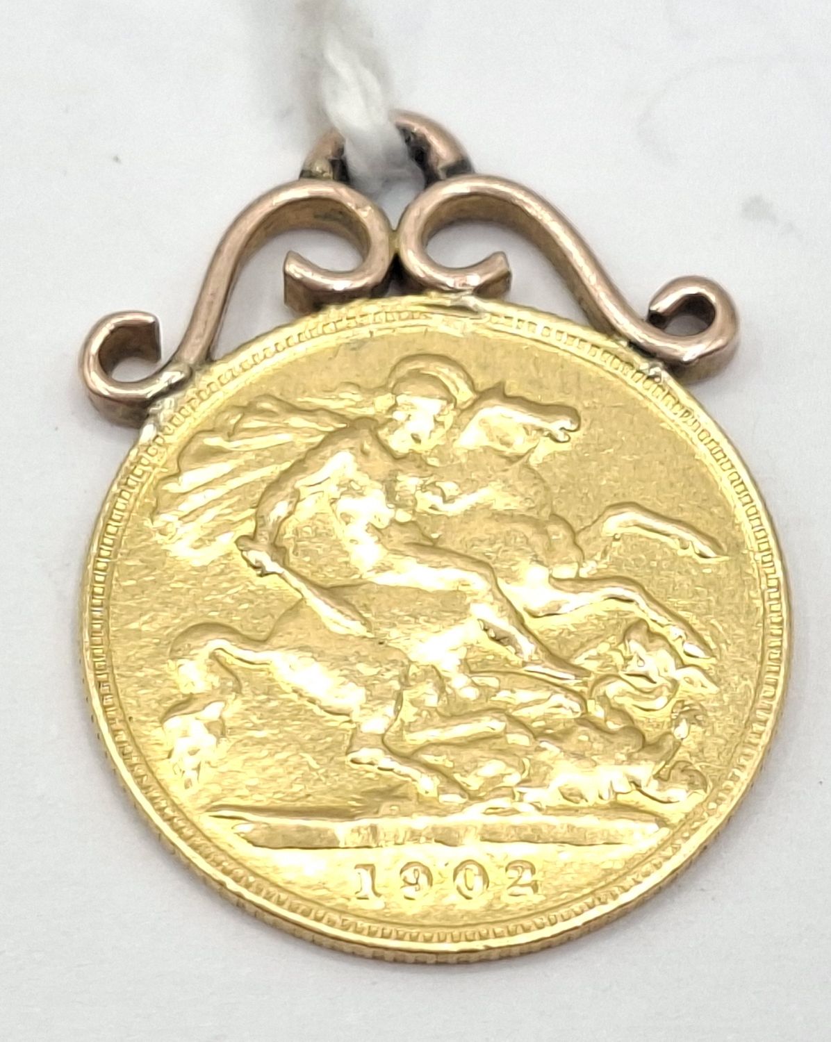 ENGLISH 1902 GOLD HALF SOVEREIGN