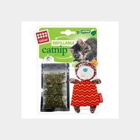UrbanPets - Refillable Catnip Scratch Cat Toy with 3 Catnip Bags - Bear -51727/481 Bar 9902059540319 B3 (S3)