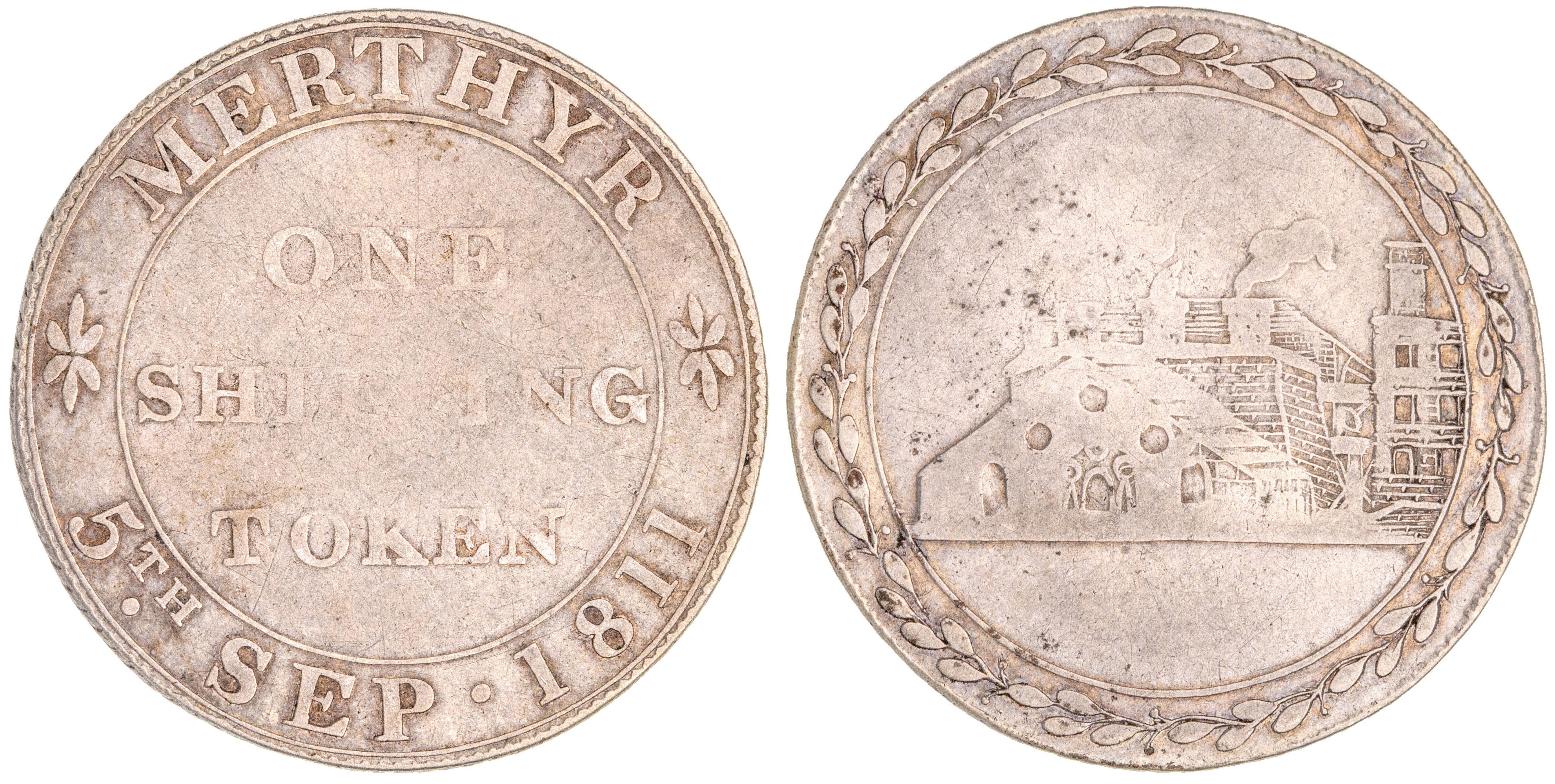 Great Britain, Wales, Shilling, 1811, VG