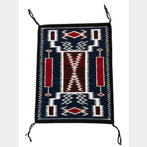 Small Storm Pattern Rug Woven By Marilou Schultz