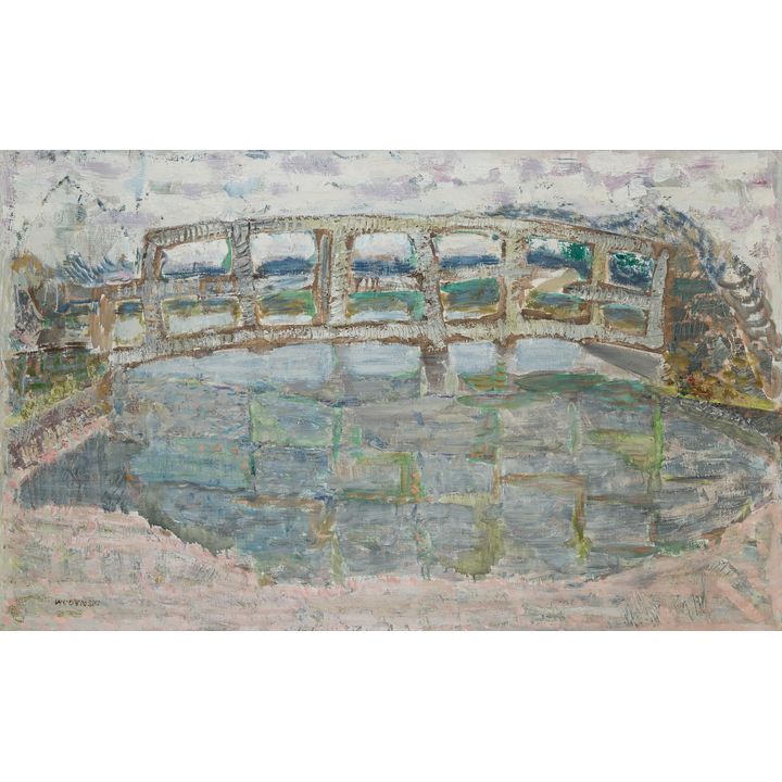 Jan Wodyński | Mostek opuszczony przez ludzi, 1966 r.