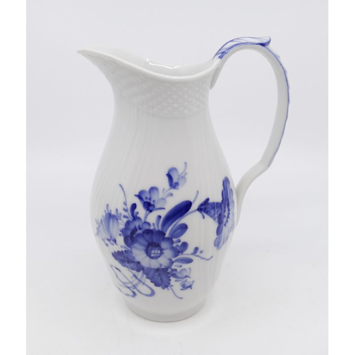 Royal Copenhagen Blue Flowers (Curved) Porcelain Small 14oz Pitcher. #1608