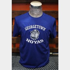 GEORGETOWN HOYAS ORGANIC COTTON TSHIRT - BLUE - XL - 51634/11577