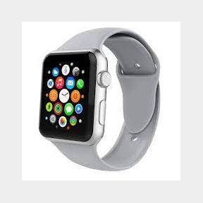 Killerdeals Silicone Strap for 38/40mm Apple Watch - Grey (S/M)-50582/8151 (B1 S4) C