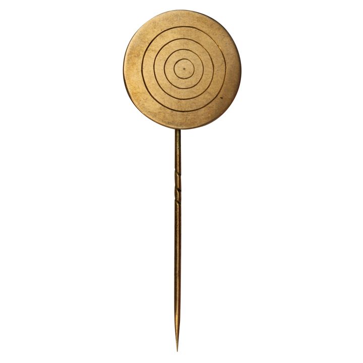 T.H. & C.R.C. Athletic Gold Pin, 1926-27, VF