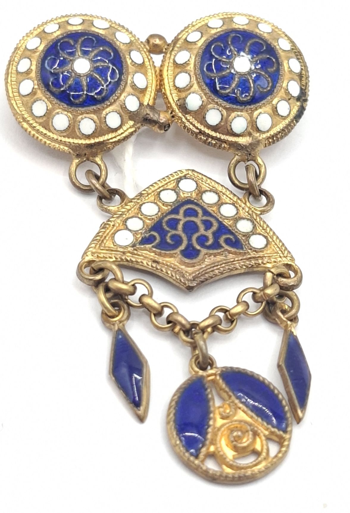 280 · ANTIQUE ENAMEL BROOCH