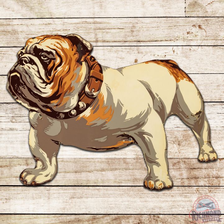 36" Mack Trucks SSP Die Cut Bulldog Sign - 8.5