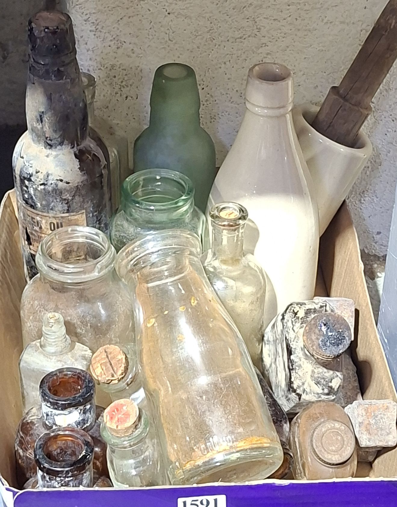 Bottles And Metal