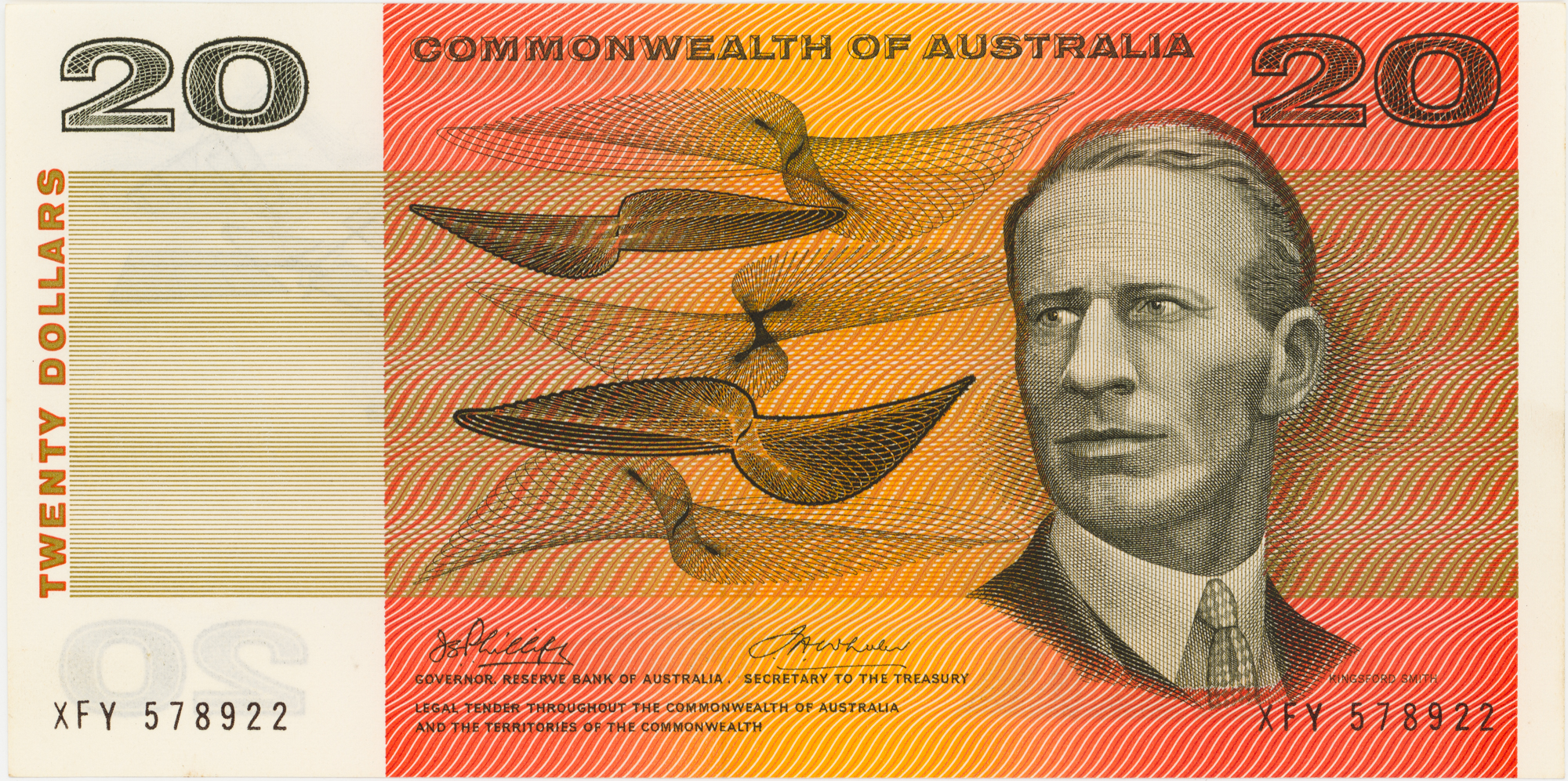 Phillips/Wheeler, Twenty Dollars, 1972, UNC