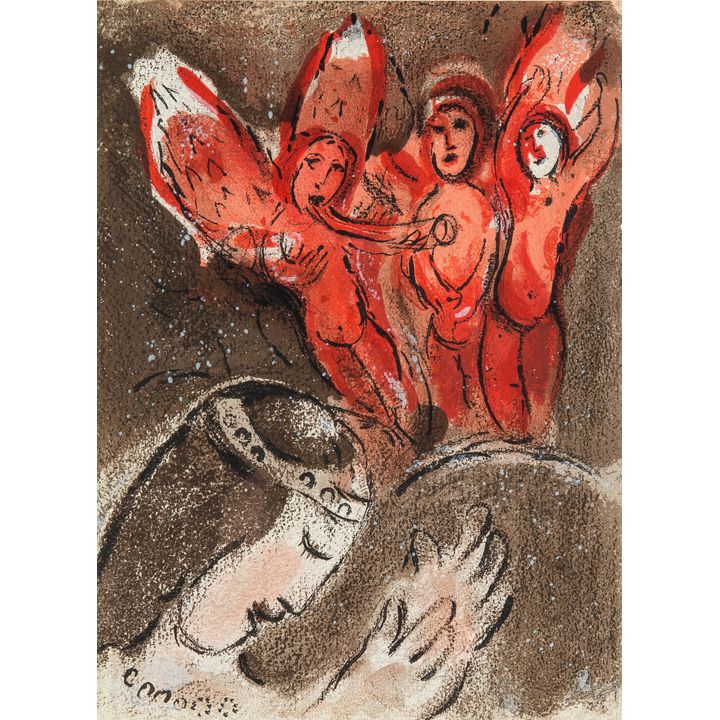 Marc Chagall | Sara i anioły