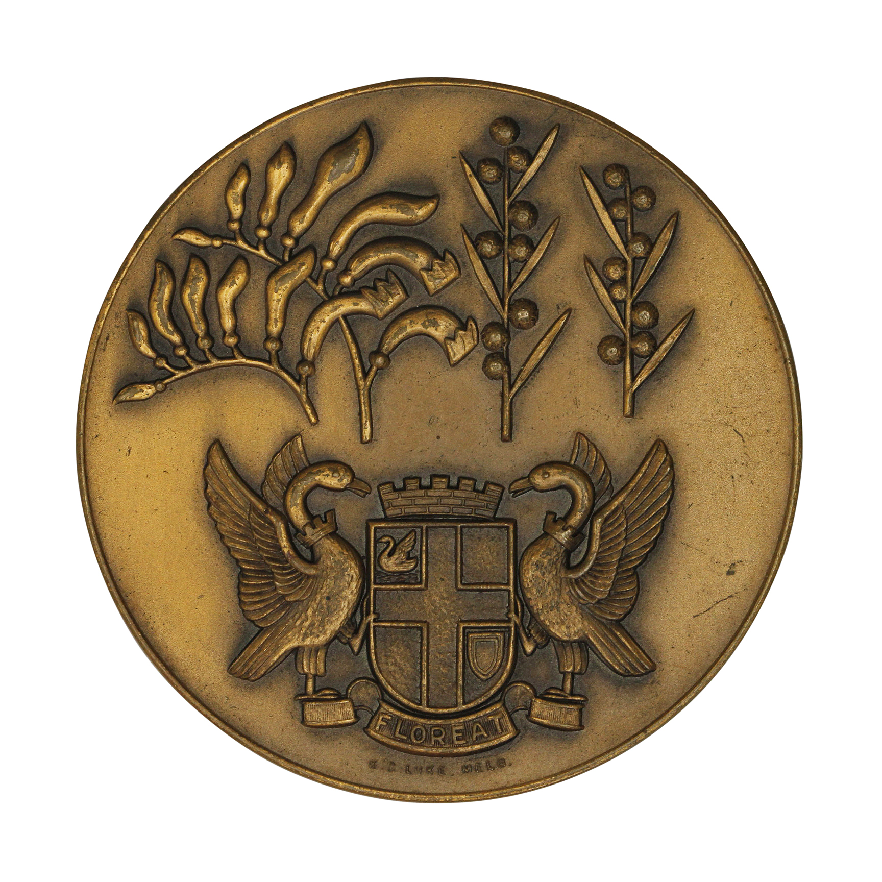 VII British Commonwealth Games commemorative Medal, 1962, UNC