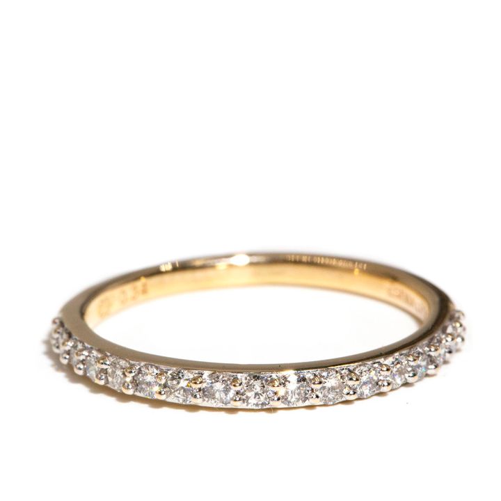 0.34 Carat Diamond 9ct Gold Ring,