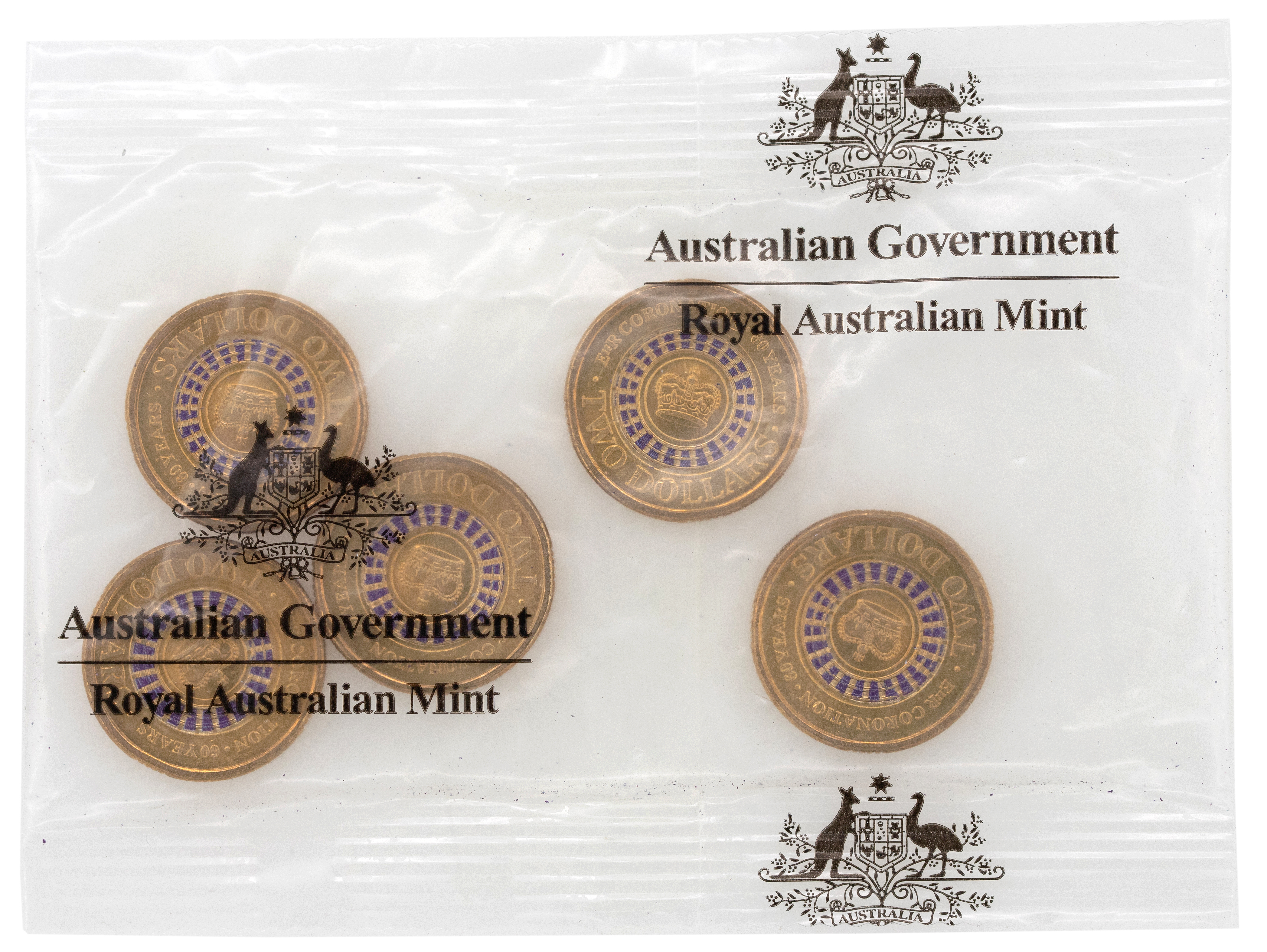Elizabeth II, Two Dollars, 2013, UNC