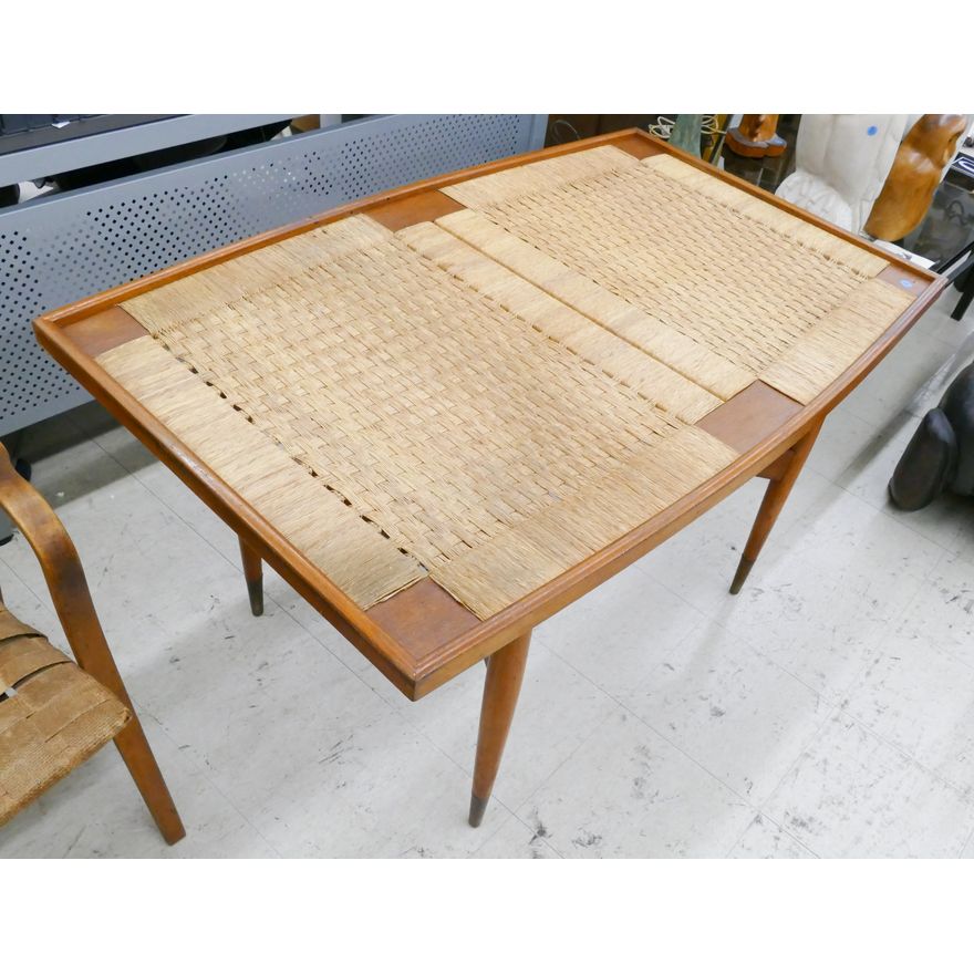 Michael Van Beuren Seagrass Woven Top Mexican Table 28''x48''x30''