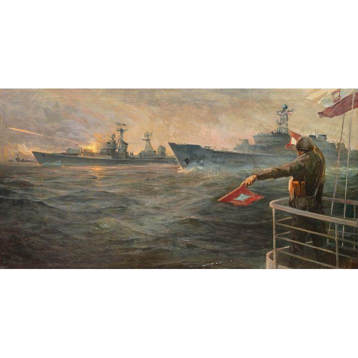 Henryk Baranowski | ORP Warszawa w akcji