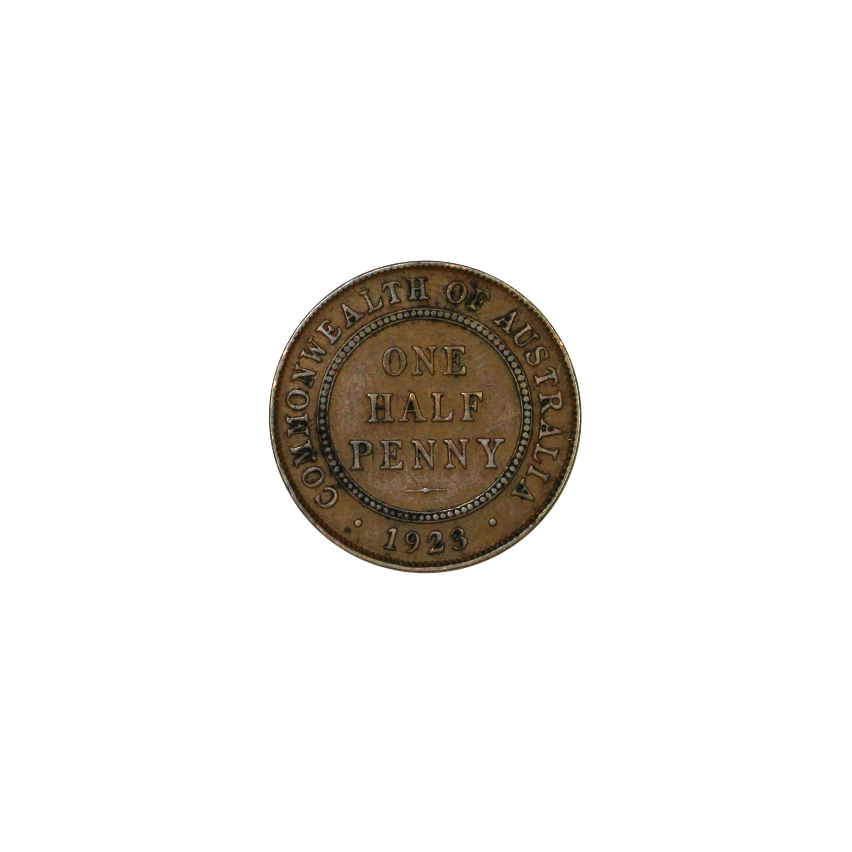 George V, Halfpenny, 1923, VF