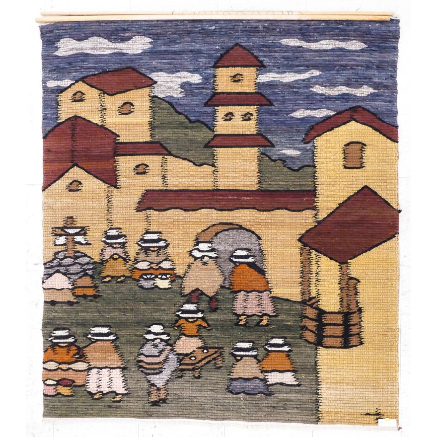 Peruvian Hanging Tapestry- 4.5x4''