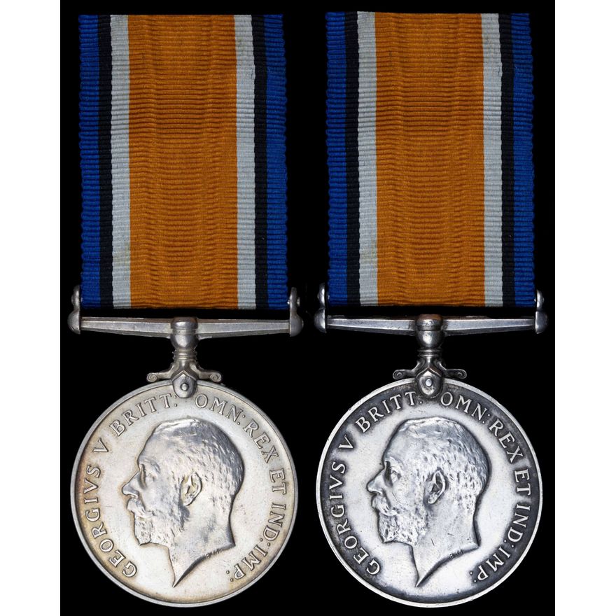 British War Medal 1914-20 (Capt. A. Nicolson); British War Medal 1914 ...