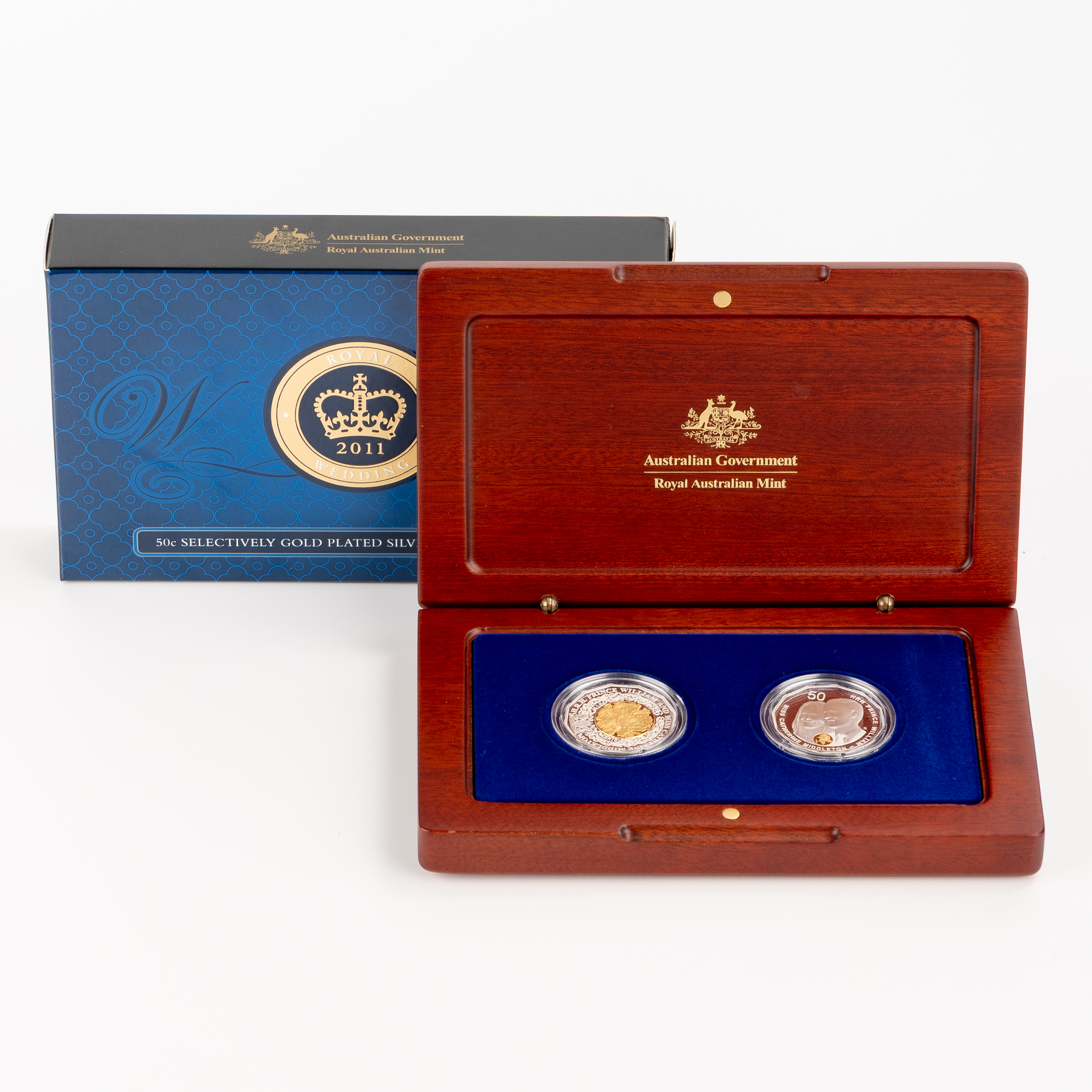 Elizabeth II, RAM - Royal Wedding, Fifty Cents, 2011, FDC