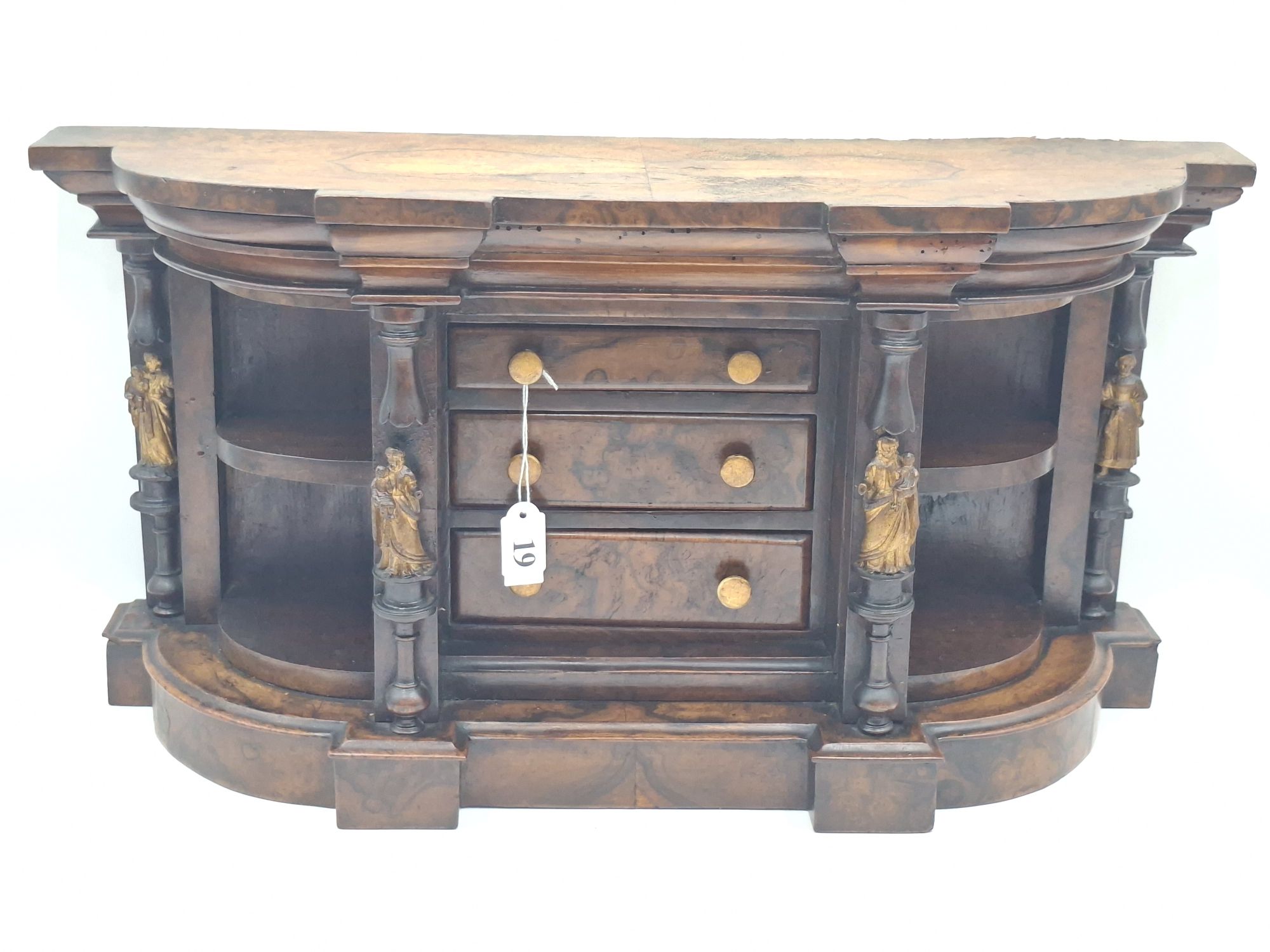 Antique Miniature Cabinet