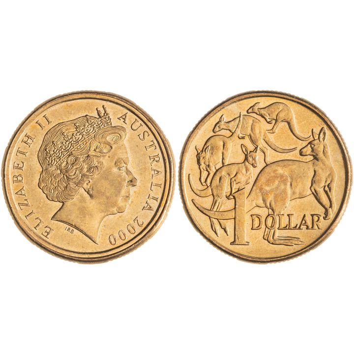 Elizabeth II, Mule, One Dollar, 2000, UNC