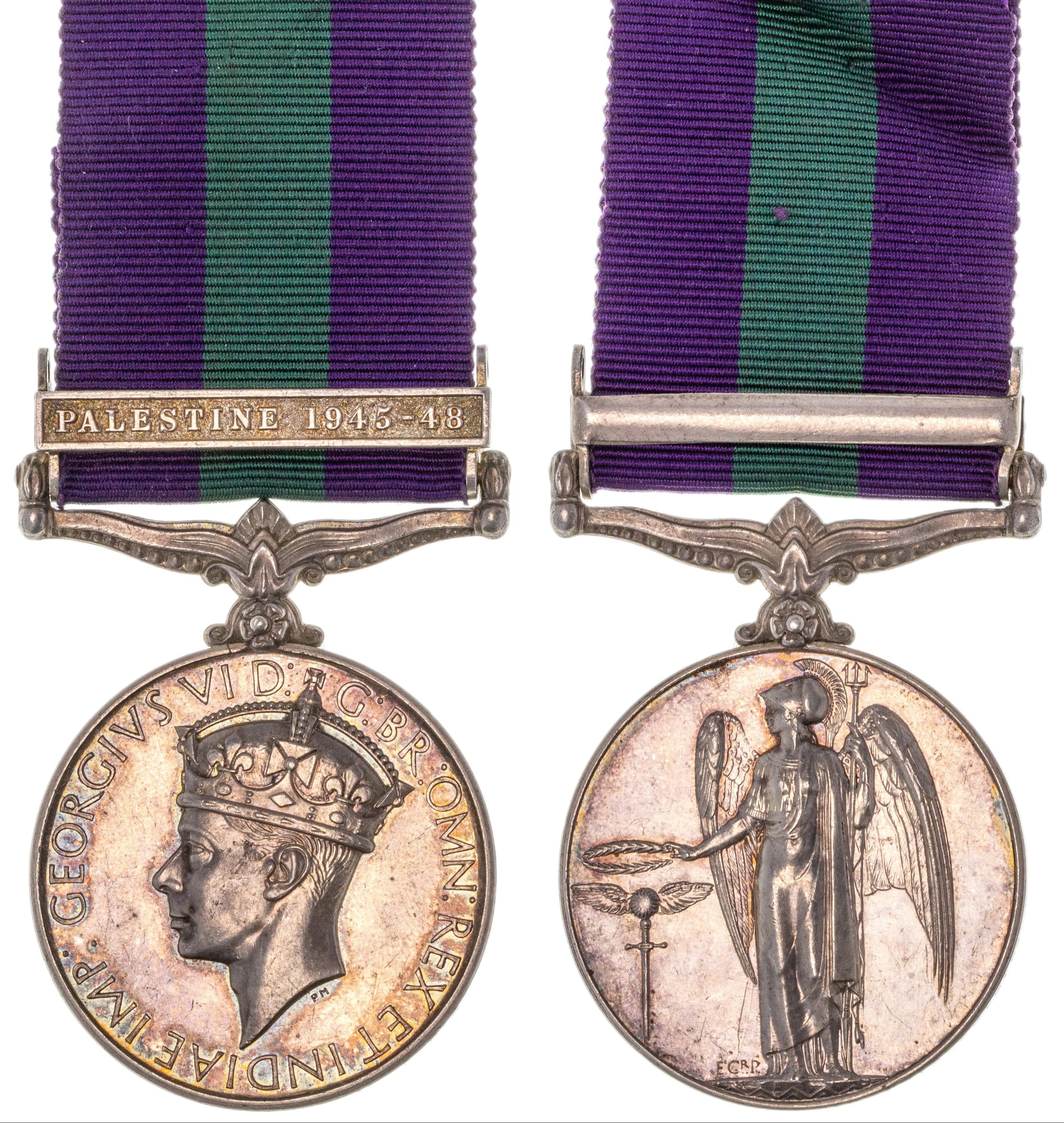 Great Britain, George VI, Campaign Service Medal, 1945 - 1948, EF