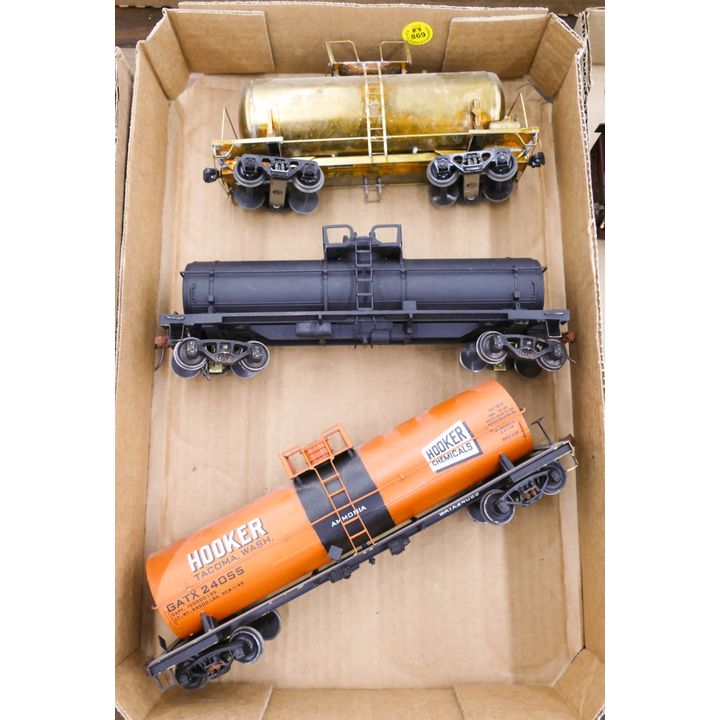 Box Brass Tank Cars