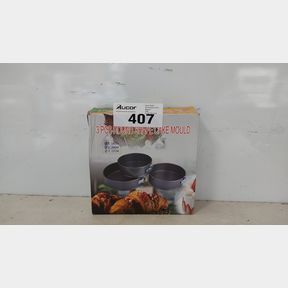 IMPRESSIONS-3 PIECE SET ROUND SHAPE CAKE MOLD -