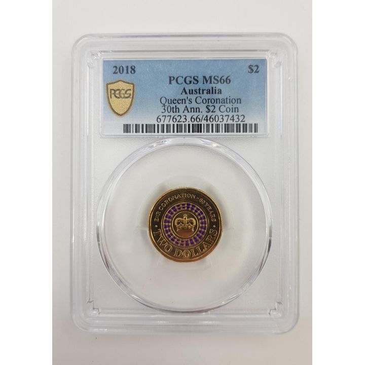 Coronation $2 Coin - MS66