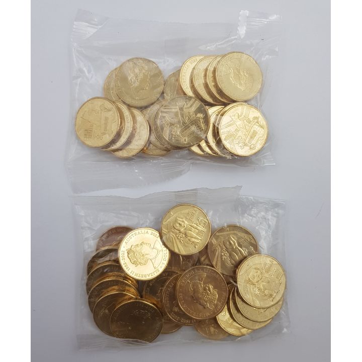 Aussie Big Things $1 Coin Bags - Koala & Blue Heeler