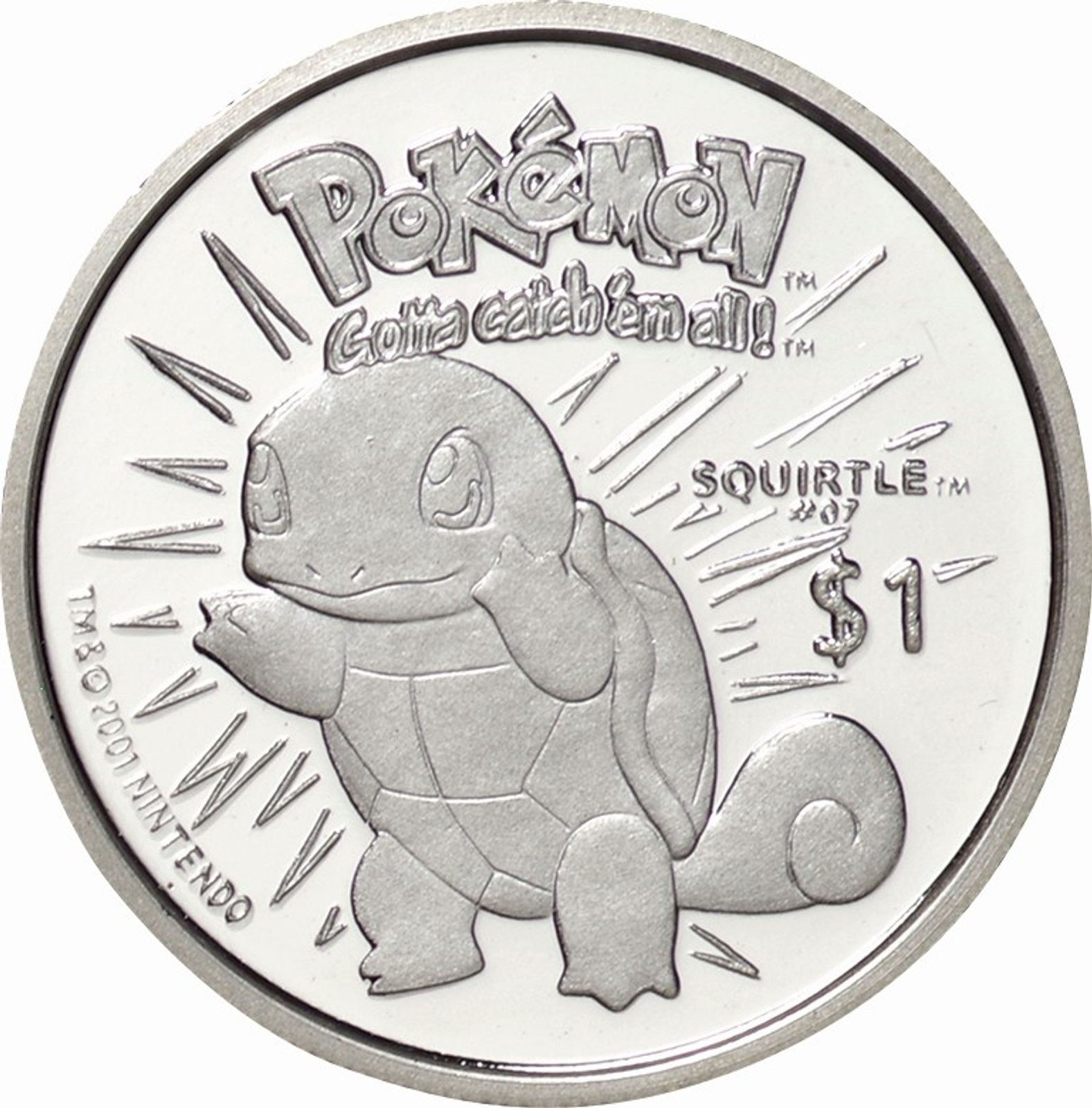 今年の新作から定番まで！ ニウエ-Niue. プルーフ. ポケモン ドル(Dollar). Silver. Proof. コレクション