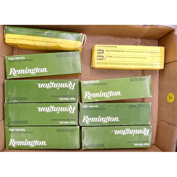 Box 44 Remington Ammunition- 200+ Rounds approx
