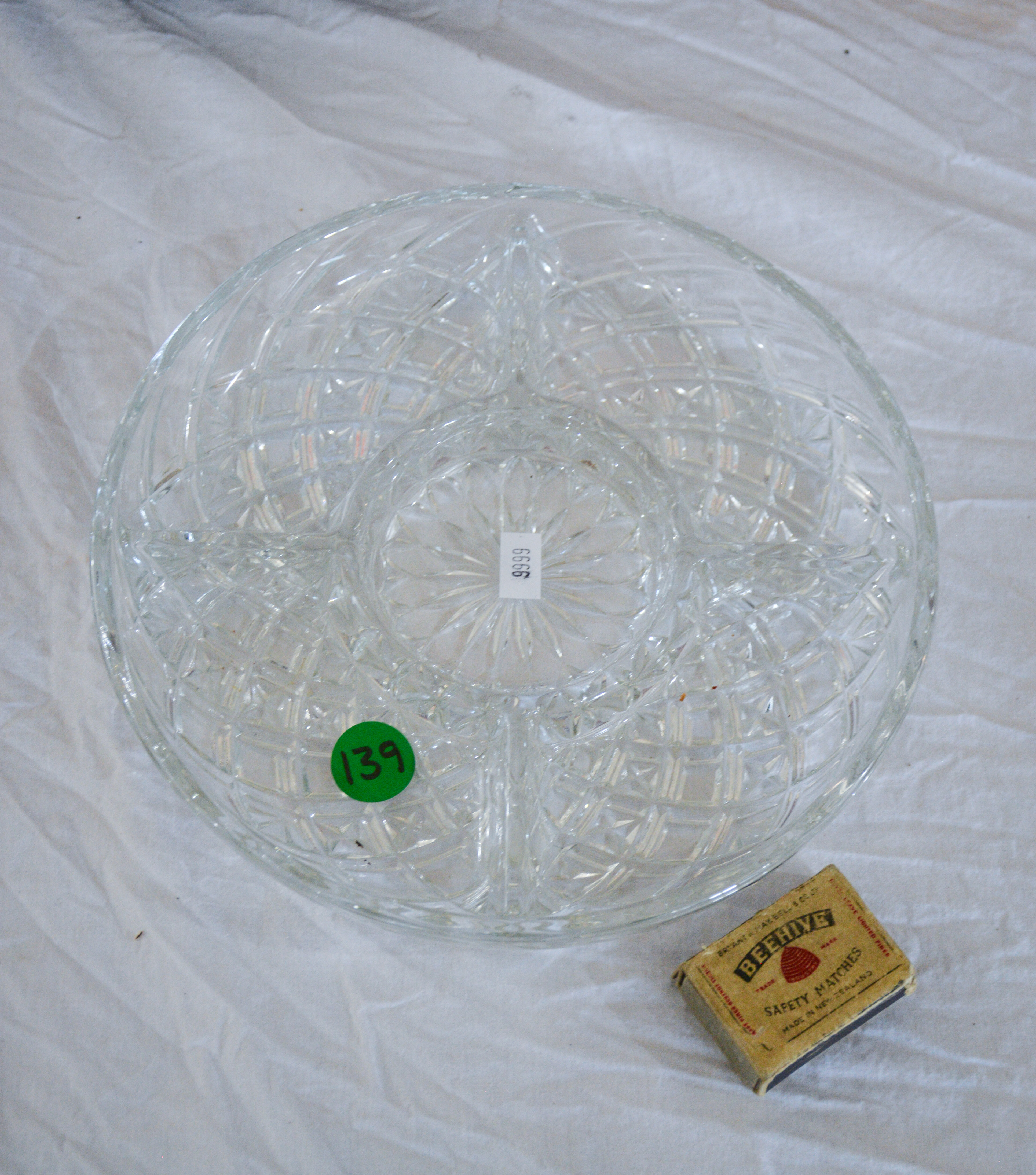 Glass Dish for Nuts, Chips and Dips — NZ auction result