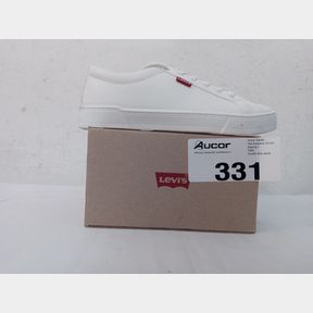 LEVI S WOMEN S MALIBU 2.0 SNEAKERS WHITE - WHITE - WOMEN UK 7 -