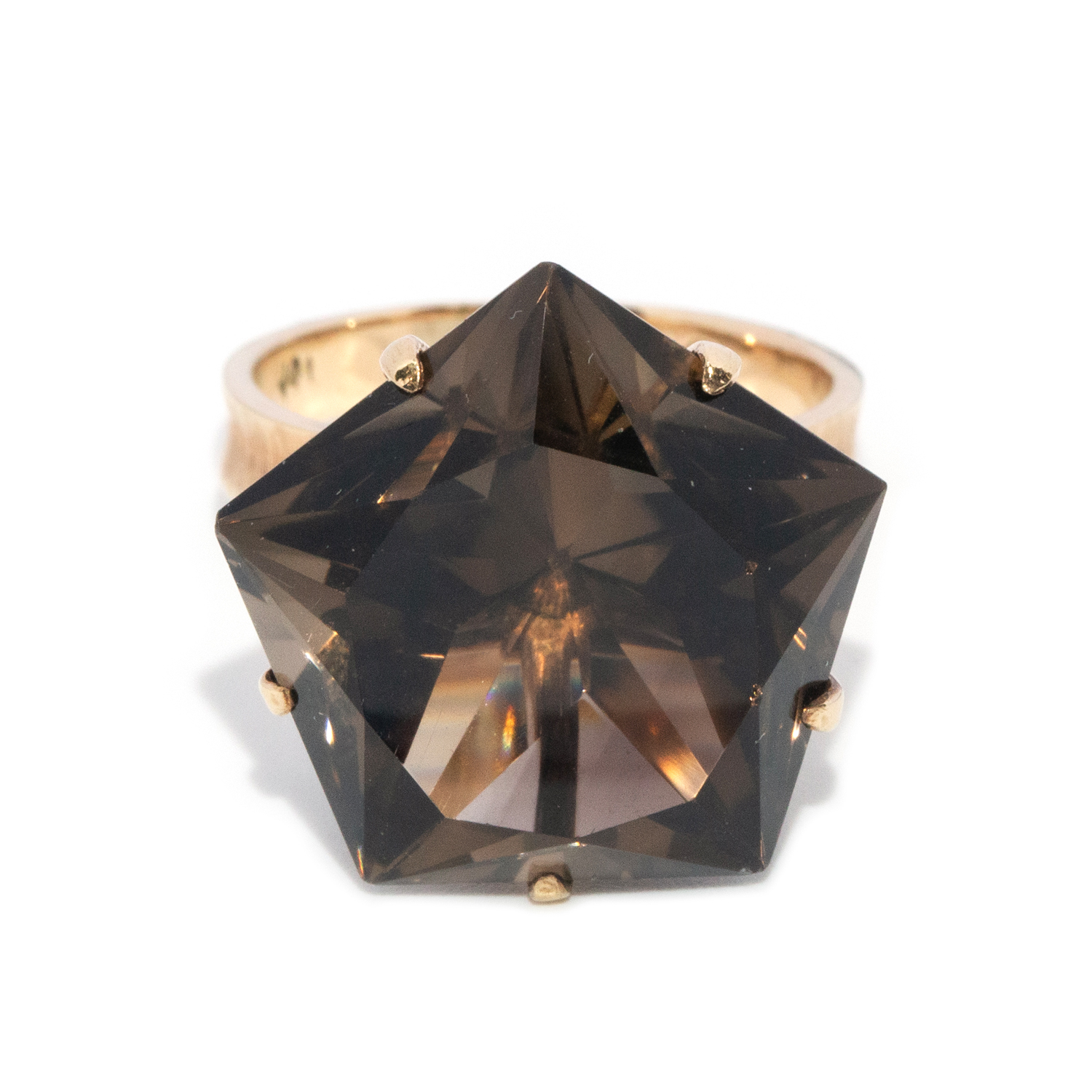 9ct Smoky Quartz Ring