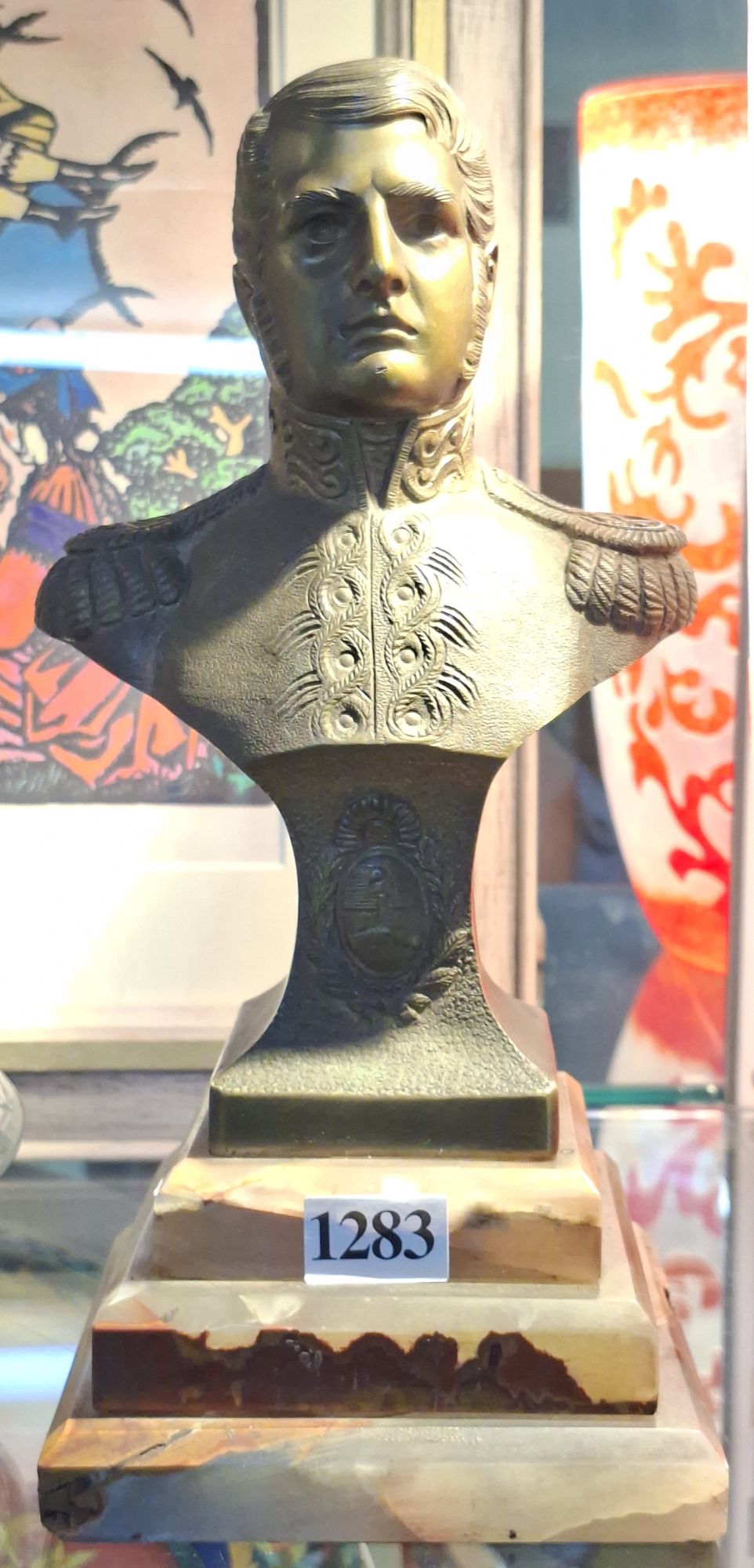 BUST OF JOSE DE SAN MARTIN
