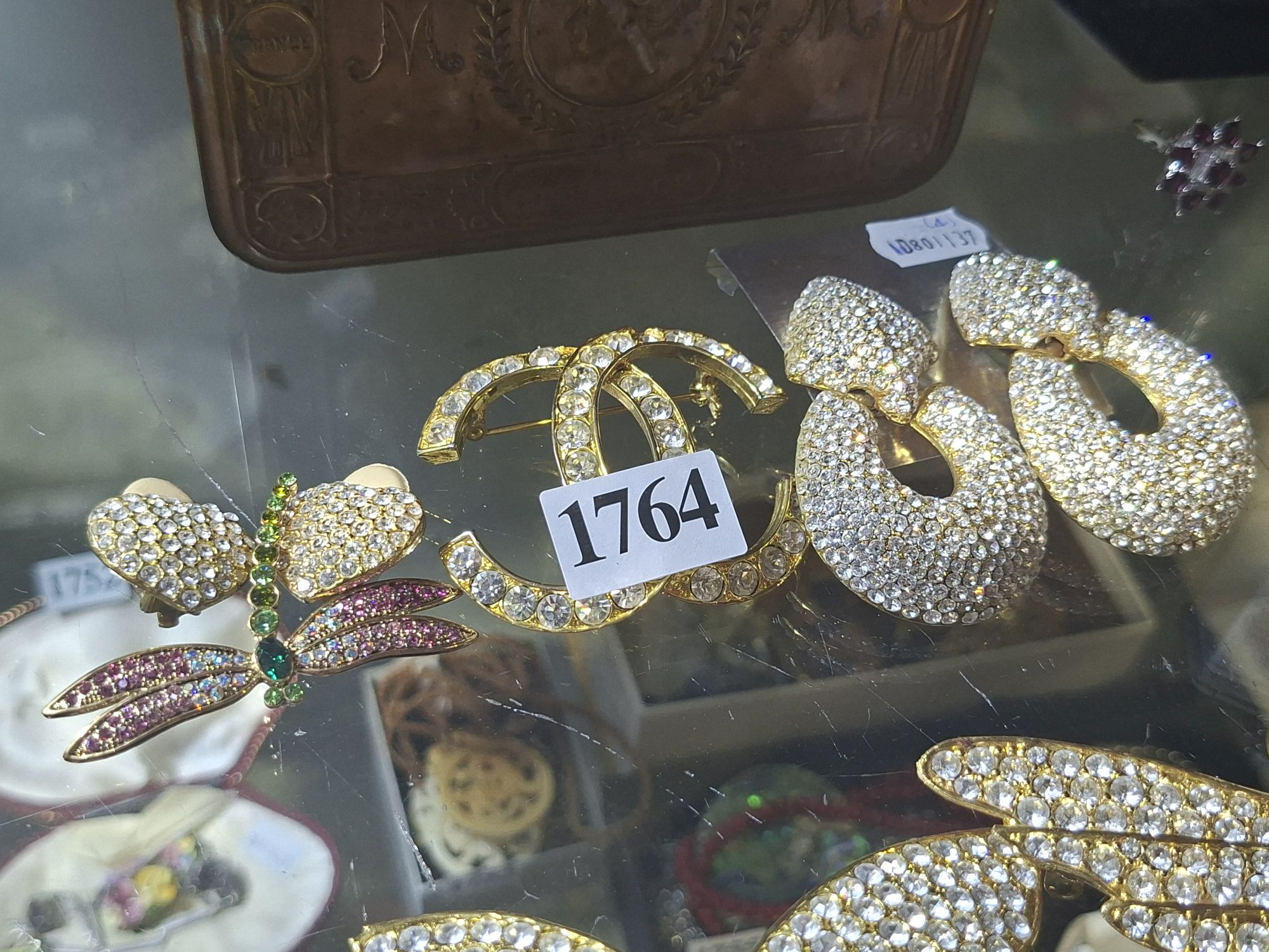 Costume Jewellery Diamonte Set