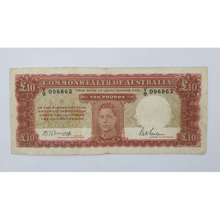 CoA A/M Ten Pound Note