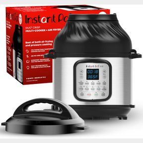 INSTANT POT DUO CRISP XL 8QT 11-IN-1 AIR FRYER & ELECTRIC PRESSURE COOKER COMBO WITH MULTICOOKER LID THAT AIR FRIES, ROASTS, STEAM