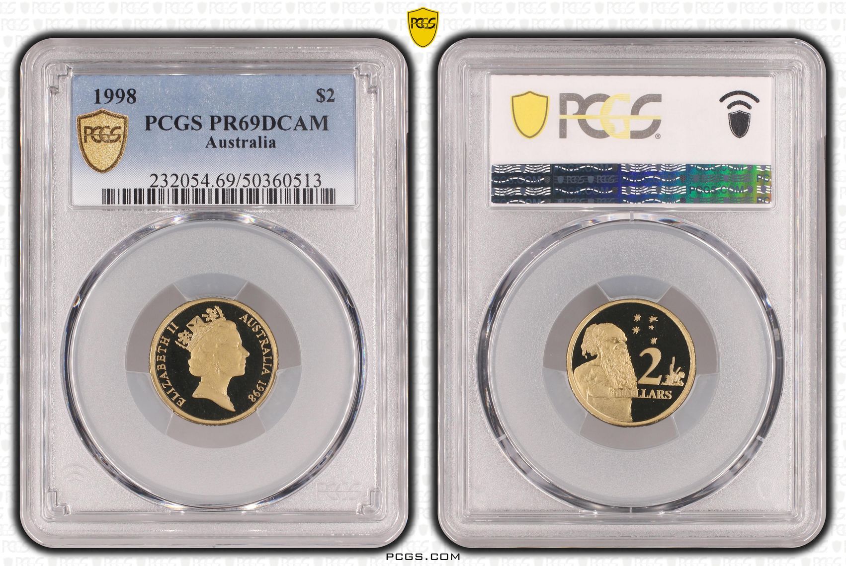 Two Dollar, 1998, PCGS PR69DCAM