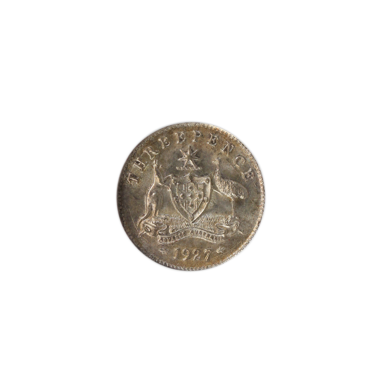 963. · George V, Threepence, 1927, UNC