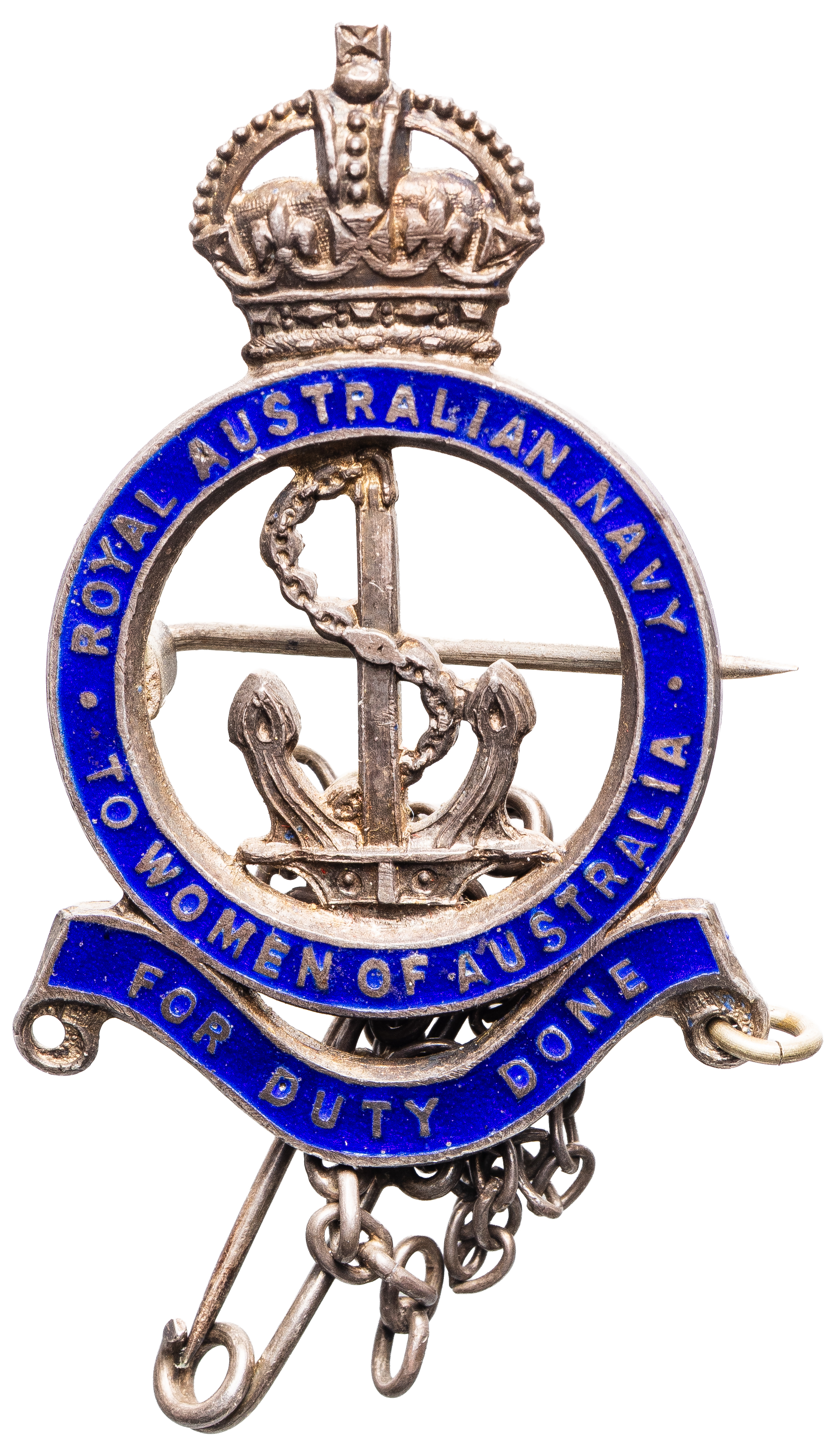 Royal Australian Navy, To Women of Australia, For Duty Done, 1914 - 1918, VF