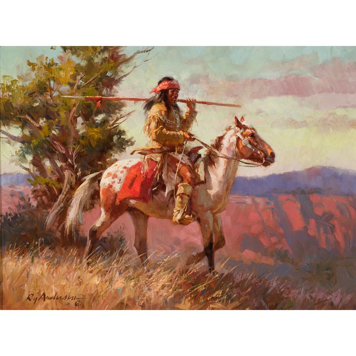 Roy Andersen (1930- ), Tonto Apache